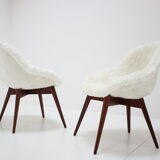 Pair of lounge chairs by Miroslav Navratil , 1960´s