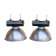 Pair of industrial hanging by Mazda