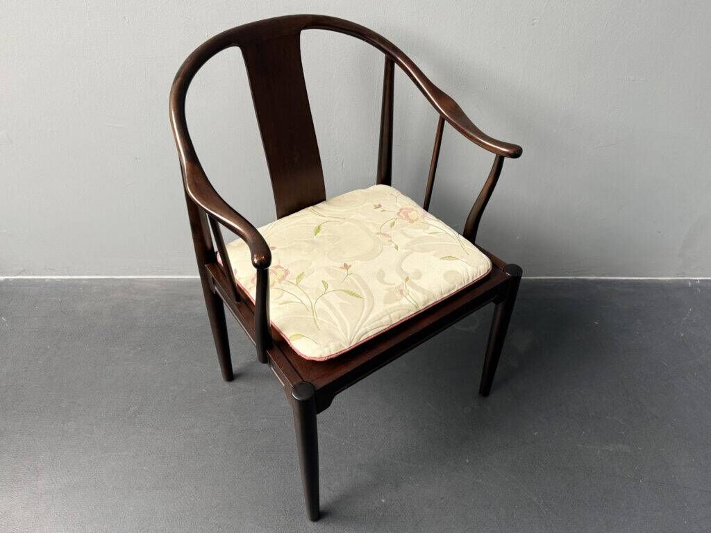 Set of 6 armchairs, “Chinese Chair” model FH 4283, designed by Hans J. Wegner for Fritz Hansen, Denmark, 1979