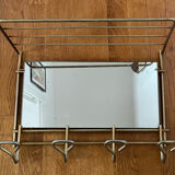 Vintage wall coat rack