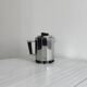 Garance Vallée for Monoprix. Chrome-plated metal and wood teapot