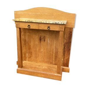Console art nouveau à hauteur