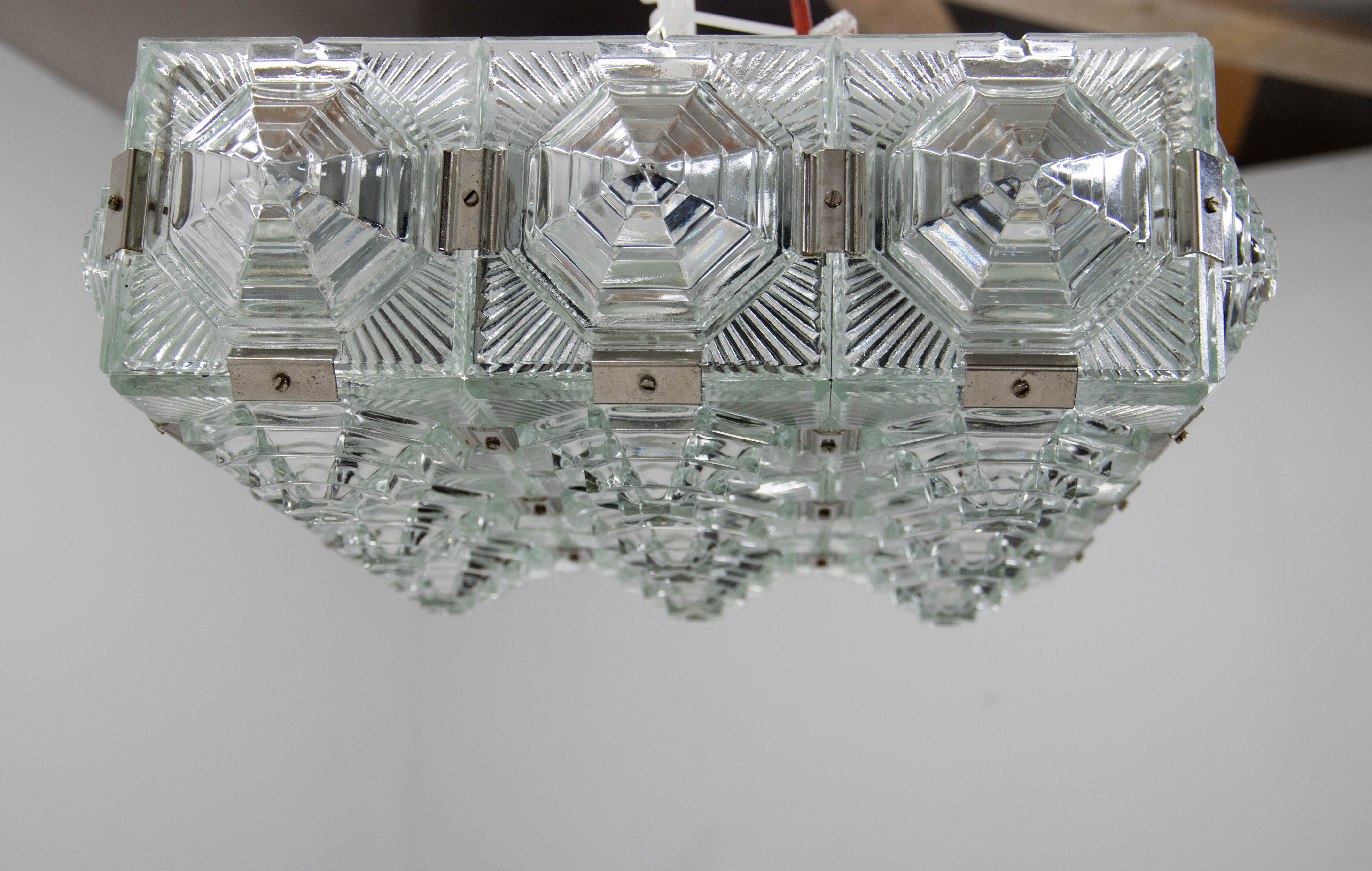 Plafonnier par Kamenicky Senov, années 1970, plus d’articles disponibles