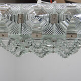 Brutalist Flush Mount by Kamenicky Senov, 1970s, More Items Available