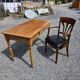 Bureau style Louis Philippe en merisier massif