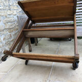 Rolling bar table