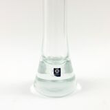 Scandinavian Minimalist Glass Vase from Bergdala, Sweden, 1970s