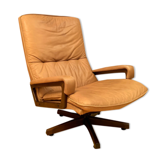 Fauteuil King Strässle par Andre Vandenbeuck, WK, Allemagne, années 1960