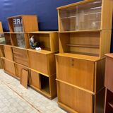 Vintage Oscar secretary bookcase