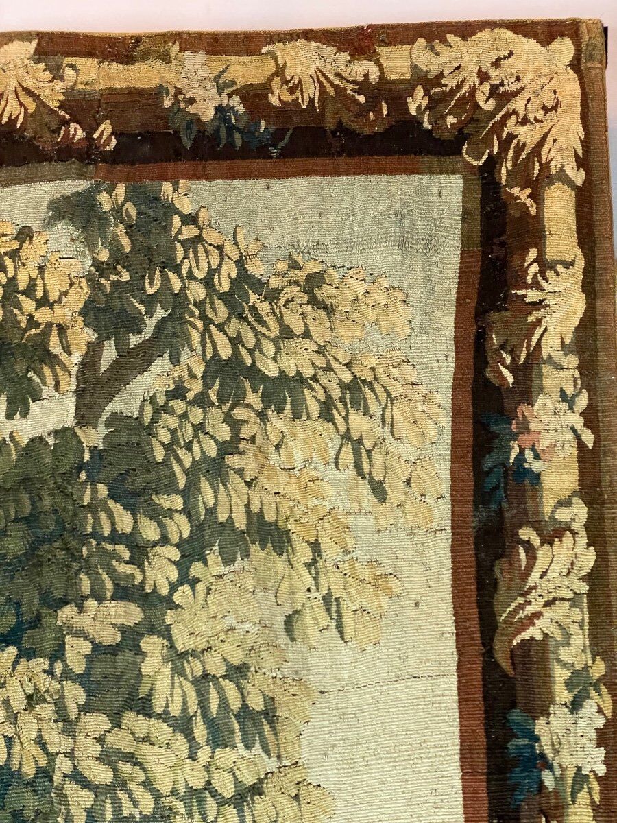 Wool and silk tapestry, Aubusson, 18th century