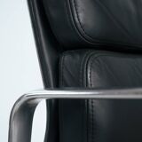 Eames softpad brown desk EA418 chair Herman Miller, 1980s