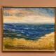 Original Swedish Oil on Canvas – “Landscape” by Lalla Blecher – Signed – Vintage & Framed