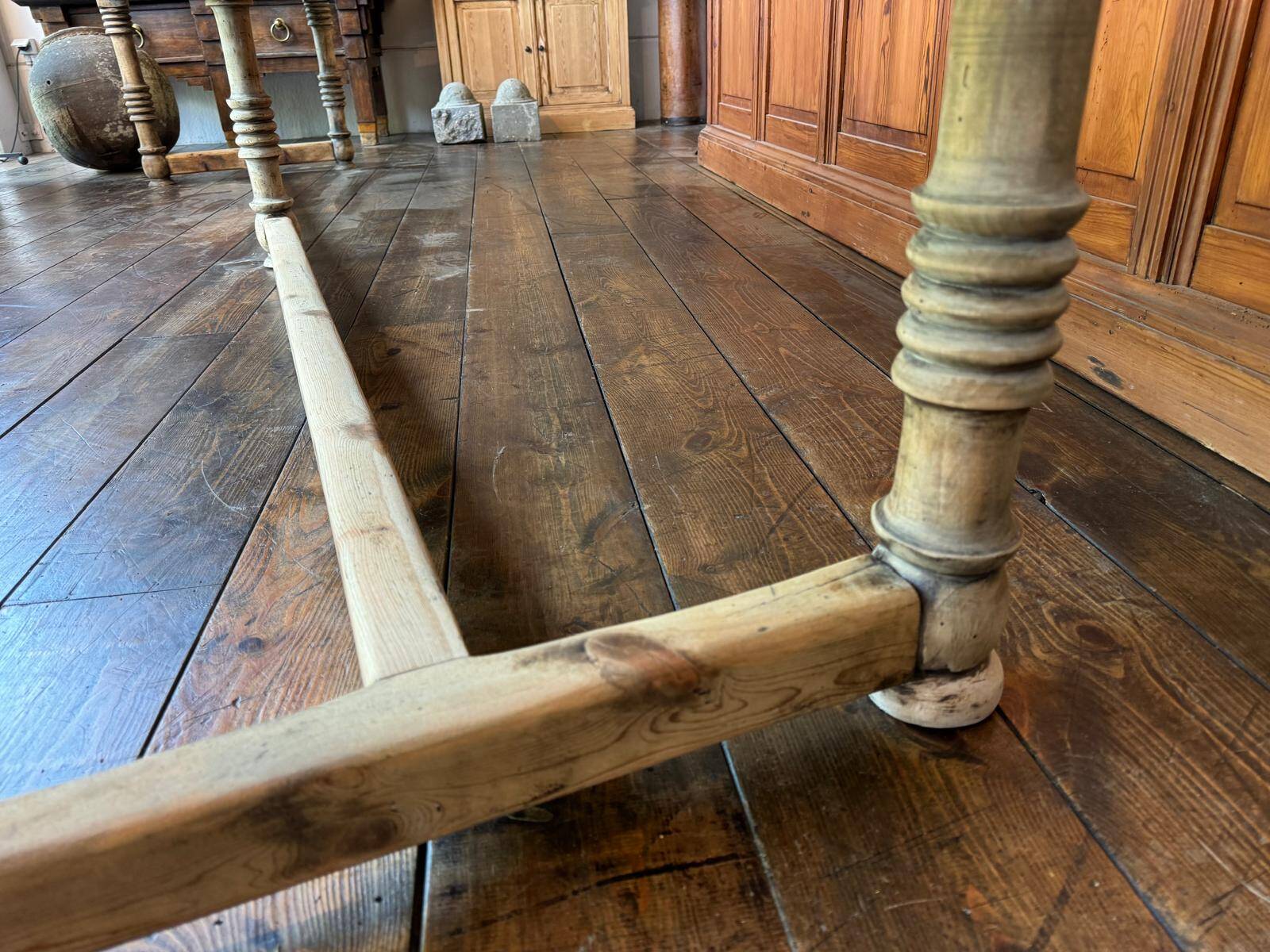 Grande table de couvent en chêne