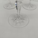6 Villeroy & Boch crystal champagne glasses, Parzival model