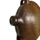 Old stoneware flask known as a toad from the 19th century.