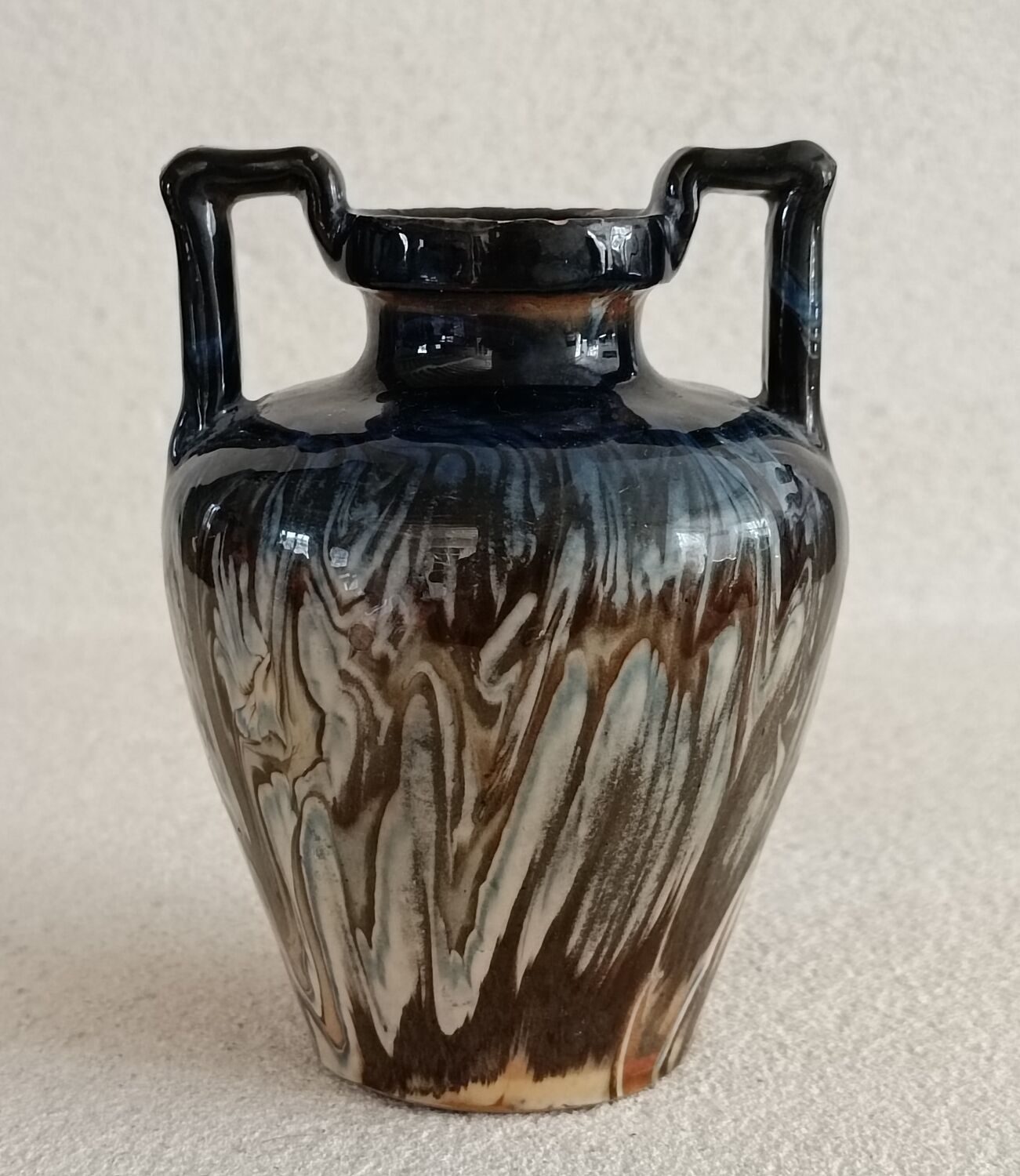 Savoyard pottery with jasper decoration