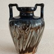Vase décor jaspé