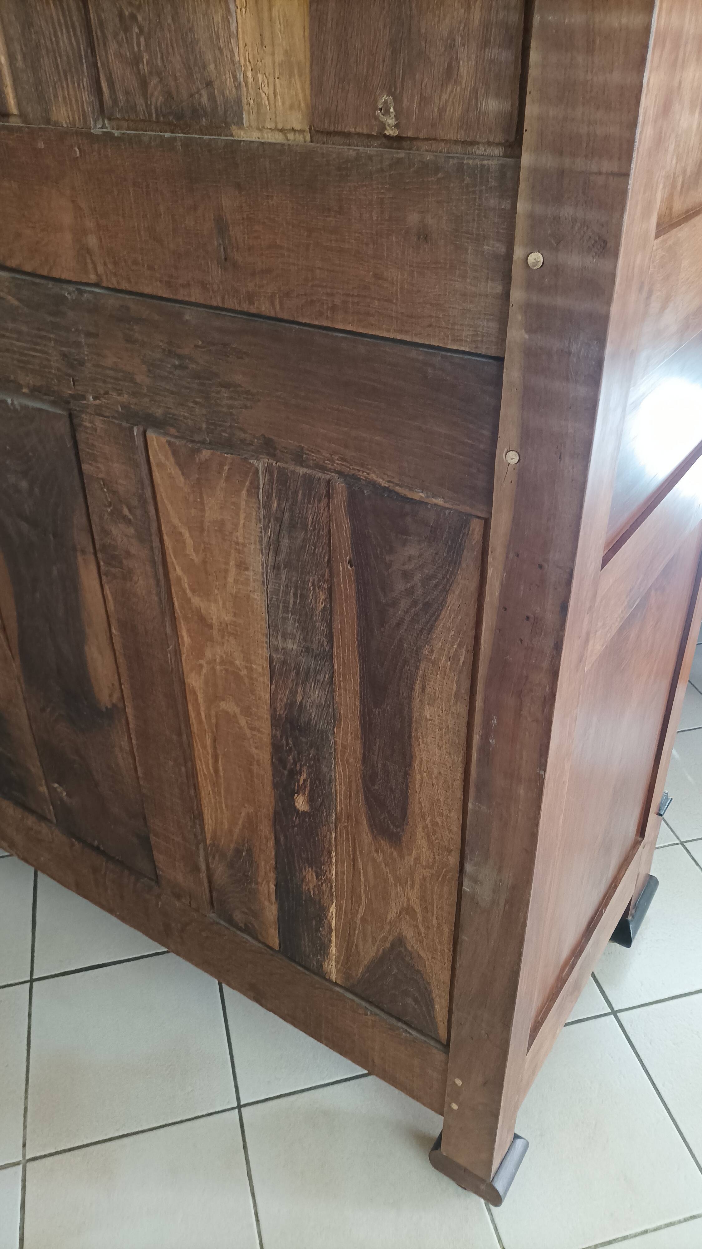 Empire walnut wardrobe