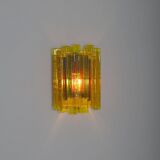 Ensemble d'appliques danoises Veega 1420 (jaune) par Claus Bolby pour Cebo, 1960