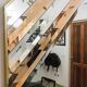 Mirror Italian two-tone exceptional 1970 200x100cm