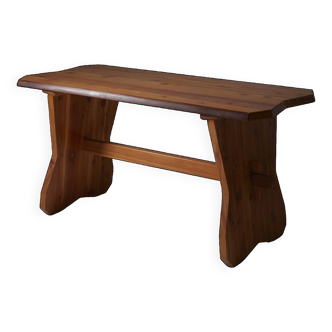 Solid pine dining table