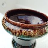 Vallauris vase in glazed ceramic