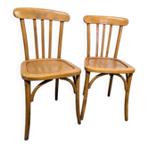 Pair of Luterma bistro chairs