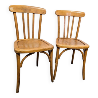 Pair of Luterma bistro chairs