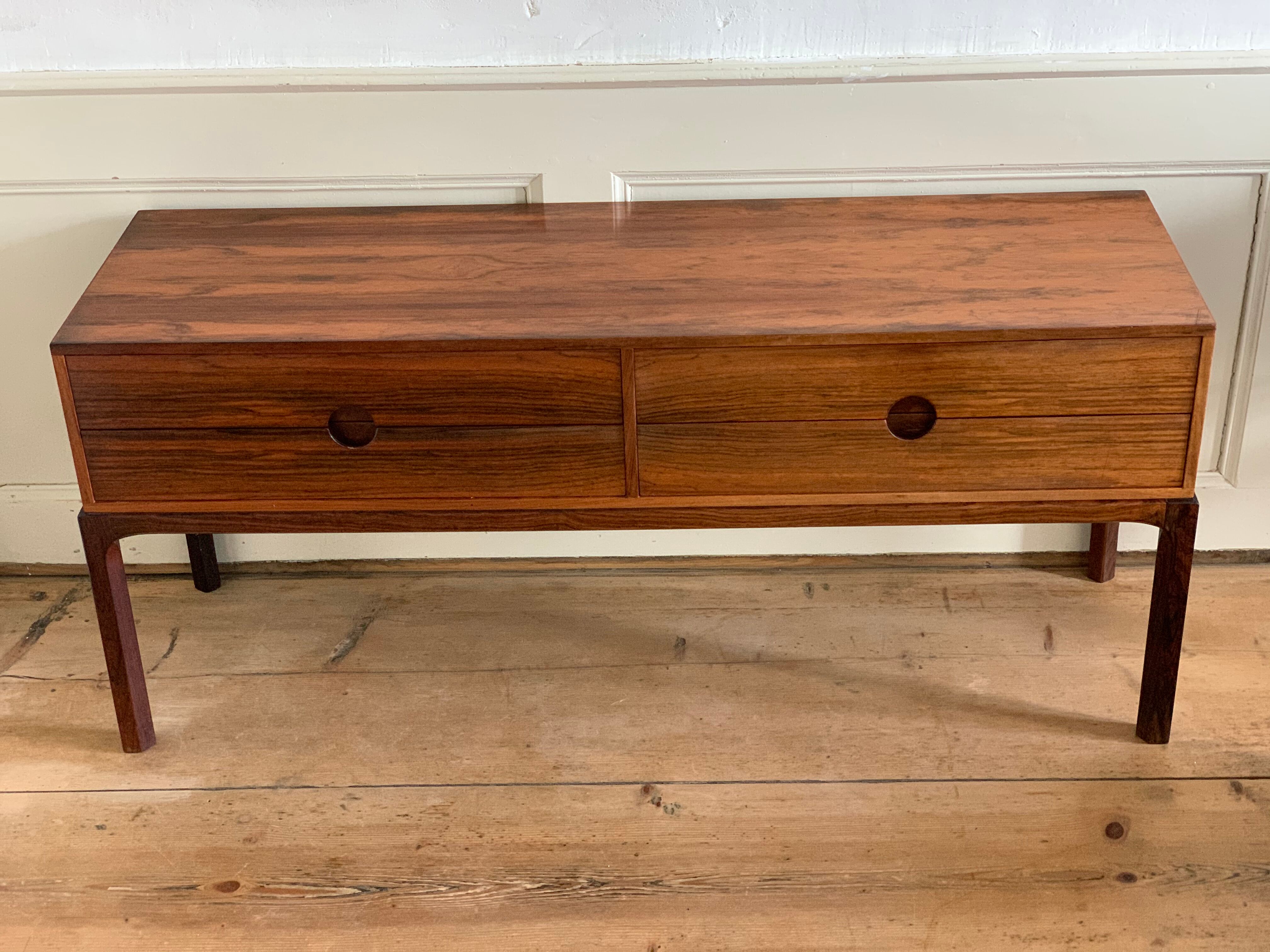Danish sideboard in rosewood by Kai Kristiansen edit  by Axel Kjersgaard