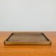 Plateau scandinave vintage en teck