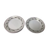 Ensemble de 6 assiettes Lunéville