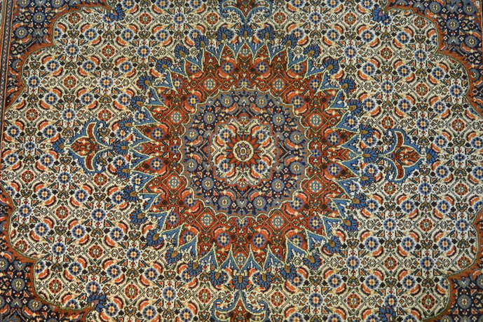 Persian Moud square rug 200 x 203 cm