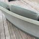 Rounded sofa with fringes