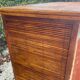 Vintage rattan and ceramic bar furniture