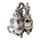 Set of porcelain oil dispensers
