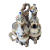 Set of porcelain oil dispensers