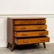 Vintage Scandinavian chest of drawers in solid oak, 1960s.