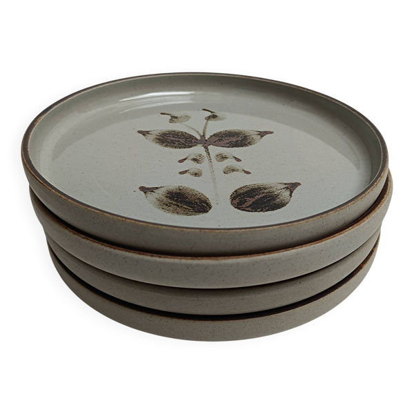 Assiettes plates Grès de l4arnon