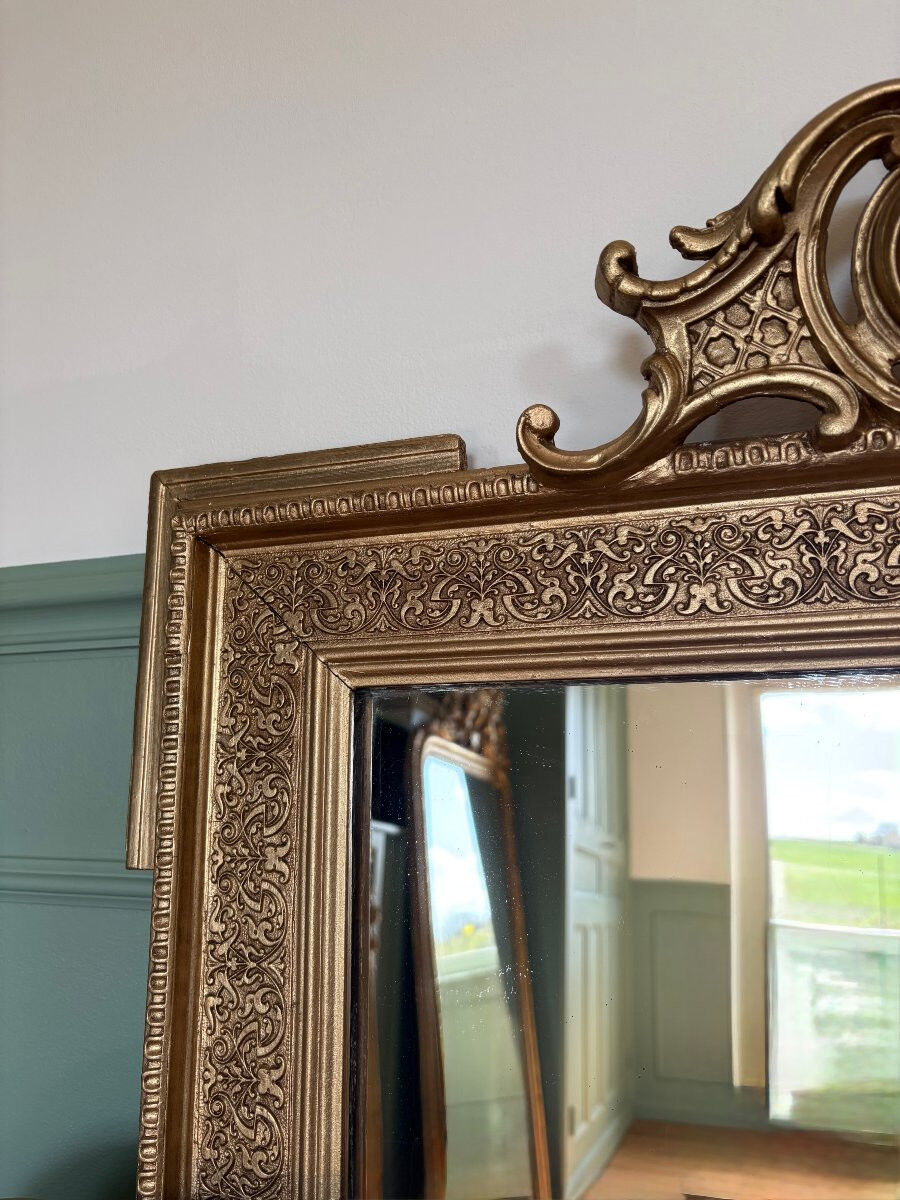 Miroir Napoléon III à fronton