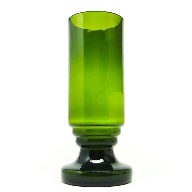 Postmodernist vase, glass, Poland, 1970s
