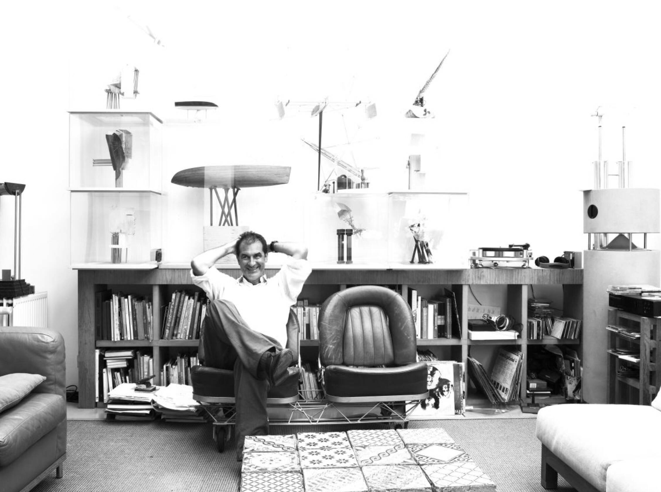 Pair of modernist wall lights, Pierre Lallemand / Moonlight "Cyclops" 1992