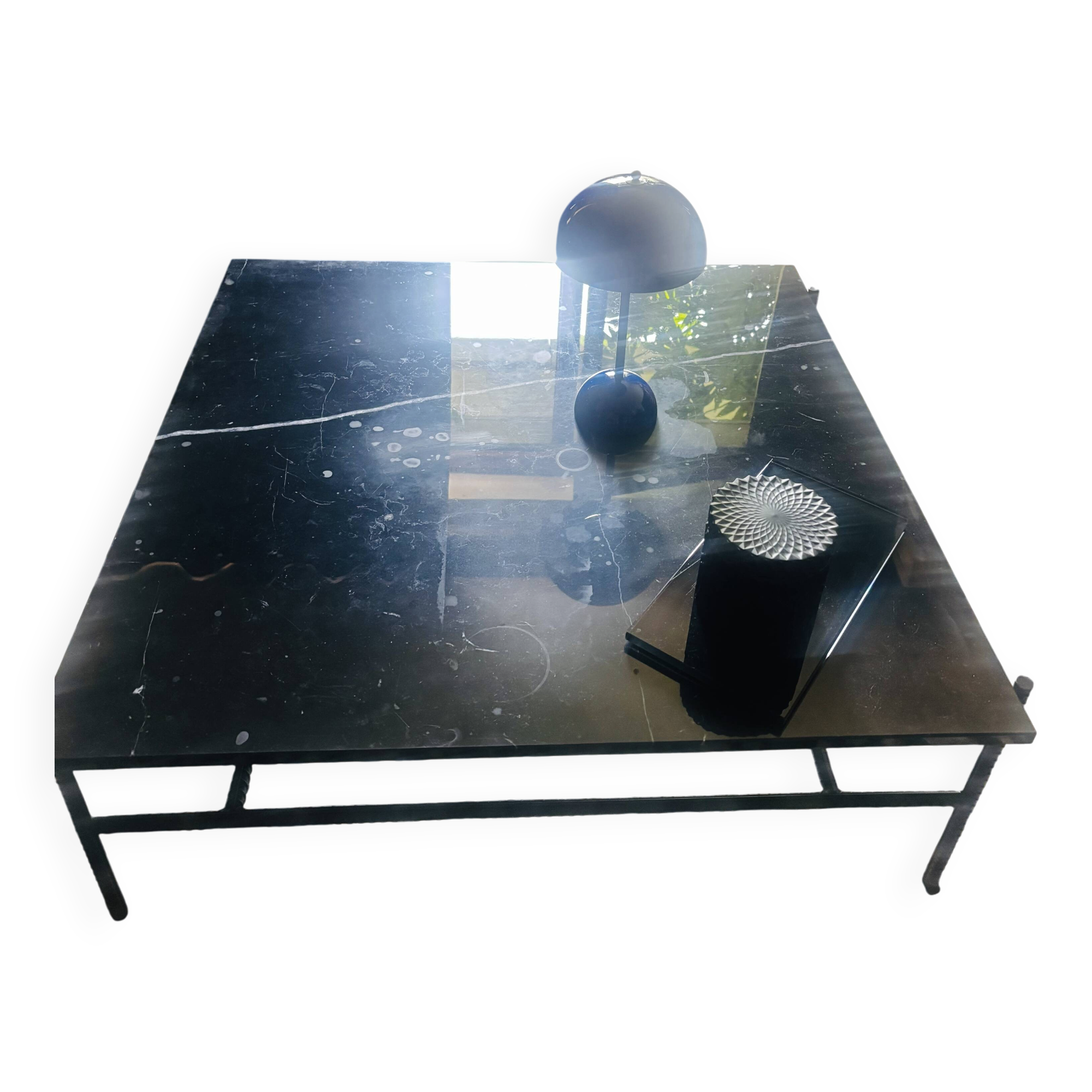 Table basse carré rRebar