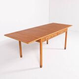 Table extensible par David Rosen pour Nordiska Kompaniet, Suède 1950