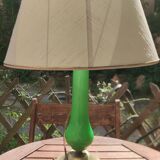 Lampe vintage vert empire (uranium/ouraline)