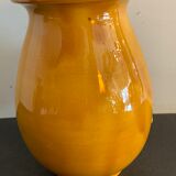 Vallauris ceramic dabbling olive pot