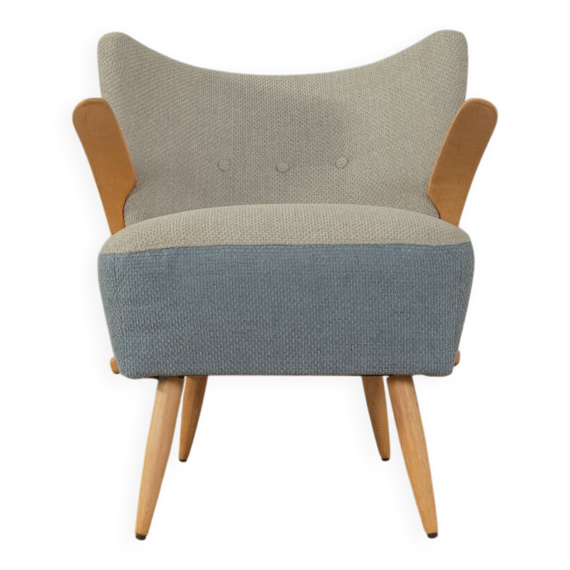 Wonderful two-tone armchair from the 1950s