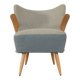 Wonderful two-tone armchair from the 1950s