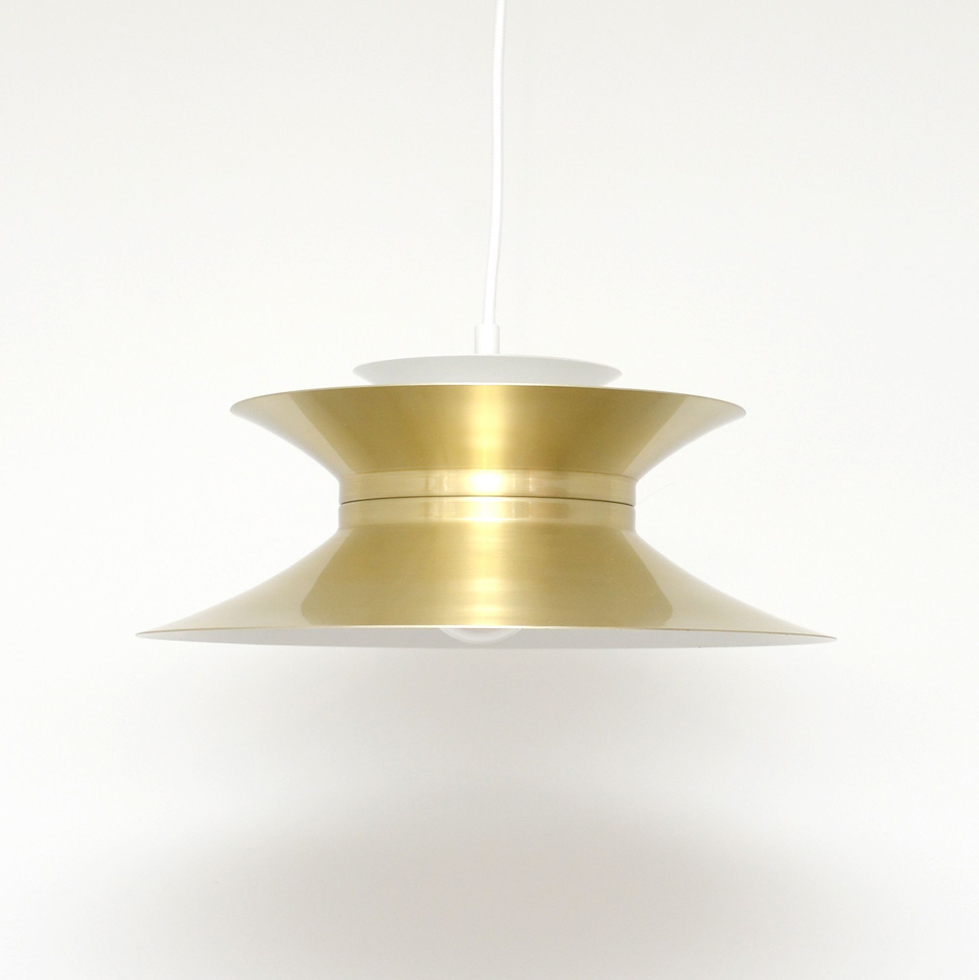Golden Vitrika lamp, Denmark 1970s