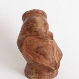 Terracotta owl, anonymous work, circa 1960s