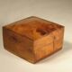 Small cedar burl box